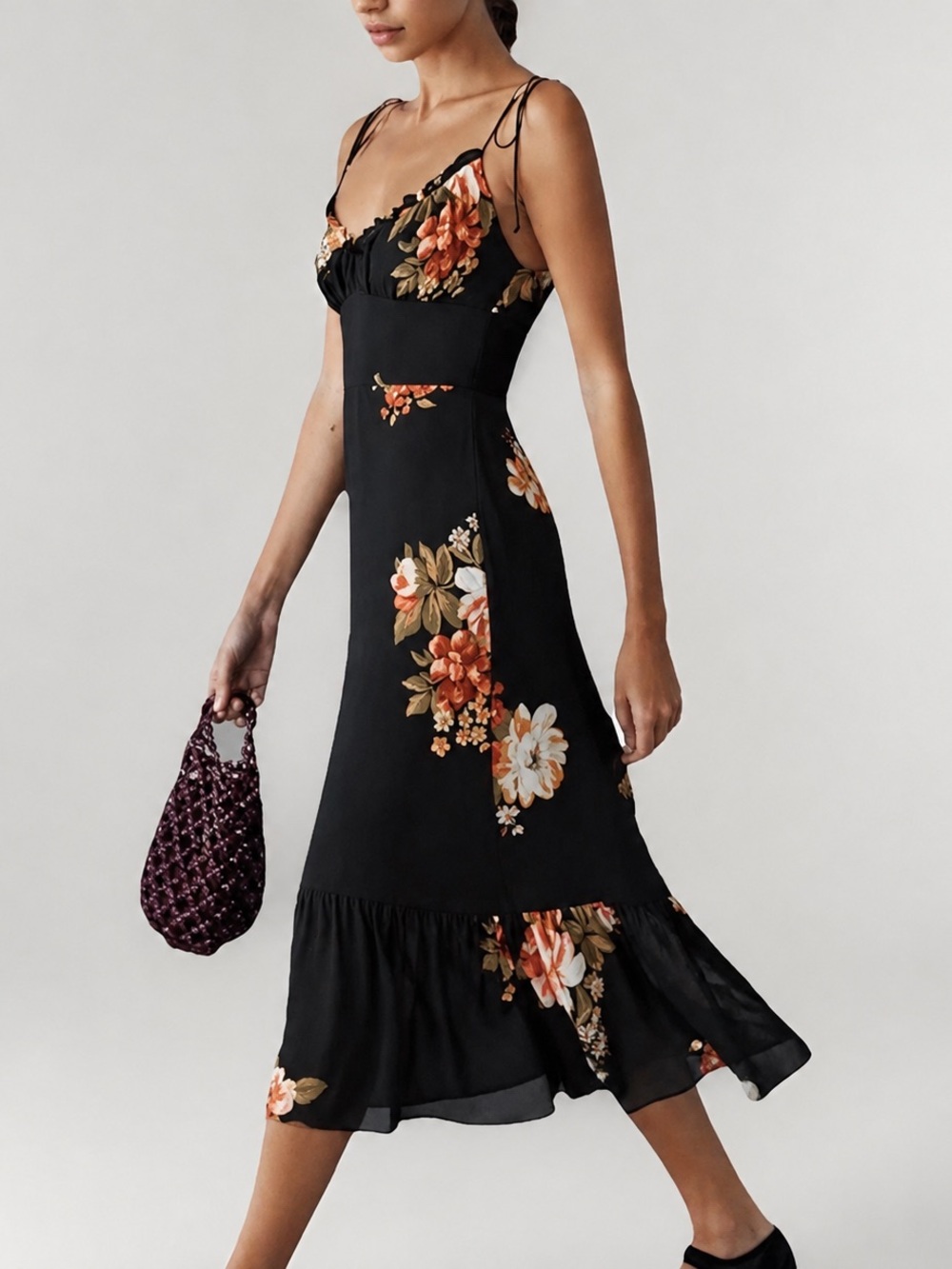 🌺Reformation Juliette Floral Midi Dress